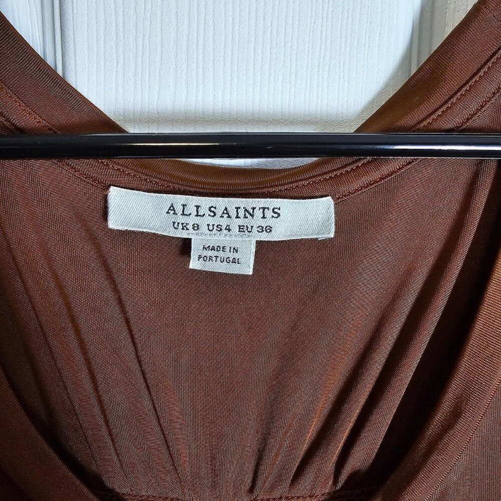 All Saints Women's Tessi Cami Tank Top Small - Picture 4 of 8